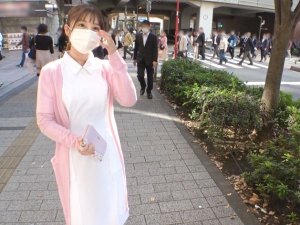 【ナースの休憩時間に乱入】『ダメ、ここは…』お昼休みの看護師さんをホテルに誘い込み、ストレス発散の激ピストンSEX！白衣の天使が乱れまくる姿に興奮必至！仕事のストレスをエロで吹き飛ばす！♡