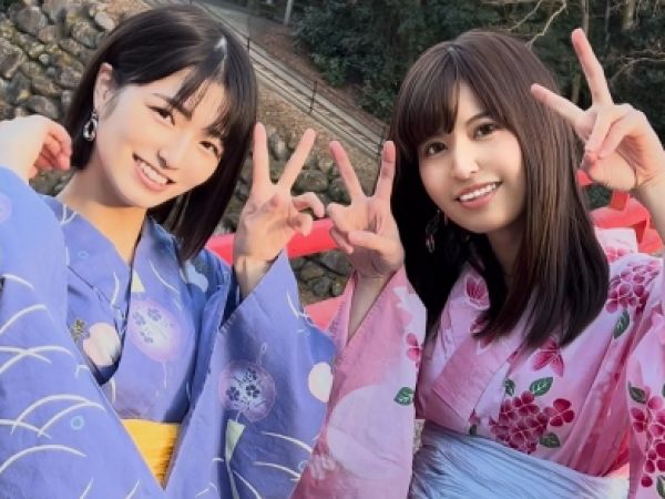 【18歳スレンダー【女子大生乱交】『初めてでドキドキ…』18歳のスレンダーJD2人組が温泉で大胆に！浴衣から覗く美ボディが肉欲に溺れる、エッチな旅行の全記録！♡女子大生2人組】『初めての温泉乱交…！』浴衣姿がエロ可愛い美ボディ女学生が、旅行先で肉欲に溺れる！着衣のままハメられ、若さ溢れるカラダを激しく交わす3Pセックス！ウブな反応がたまらない♡