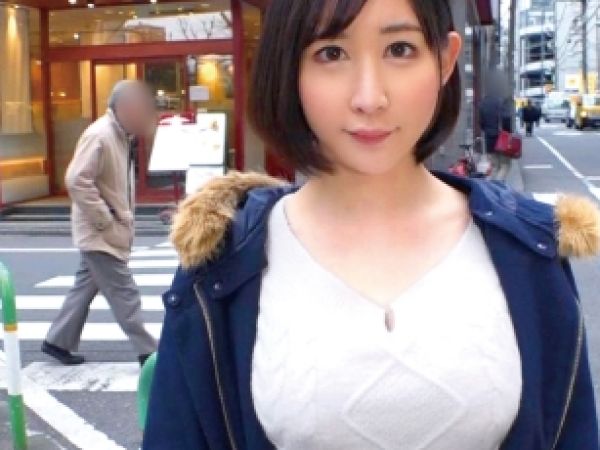 【Gカップ美巨乳お姉さん】清楚系美女がモテオジと連続イキ！生ハメで感じまくる美乳ボディ♥謎のモテ男に翻弄され、激しく突かれて絶頂！